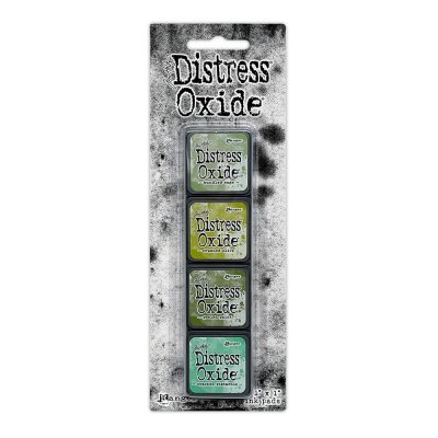 Distress Mini Oxide Ink Pads 4/Pkg kit 3 - Små distress oxidedynor från Tim Holtz Ranger ink