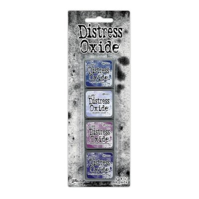 Distress Mini Oxide Ink Pads 4/Pkg kit 5 - Små distress oxidedynor från Tim Holtz Ranger ink