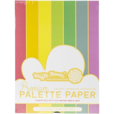 Premium Palette Paper Pad 9X12 30/Pkg - Akvarellpapper från Waffle Flower