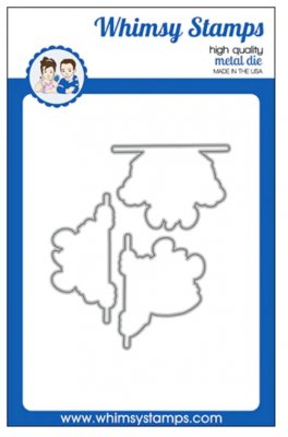 FÖRBESTÄLLNING Panda peekers outlines die set - Stansmallar till matchande stämpelset från Whimsy Stamps 10x15 cm