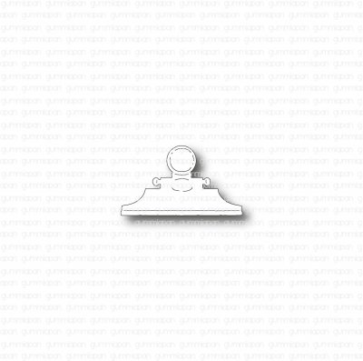 PAPEPRSKLÄMMAstansmall från Gummiapan ca 24x14 mm