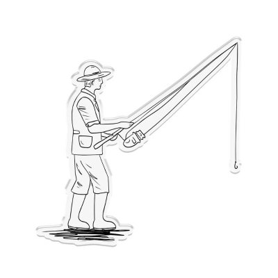 PERFECT CATCH the great outdoors clear stamp set from Crafter's Companion