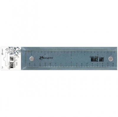 Perfect Aligning 7 Ruler - Linjal till Make art stay-tion från Wendy Vecchi / Ranger ink