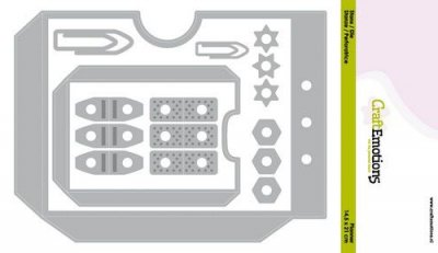 Planner Pocket A essentials 1 For card A5 - Fickstansmall till minialbum från Craft Emotions