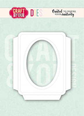 MINI PHOTO FRAME die 1 - Ramstansmall från Craft & You 6,5 cm x 7,5 cm