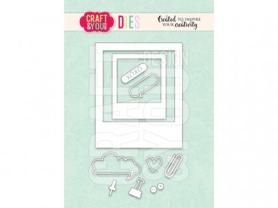 POLAROID frame die set from Craft & You