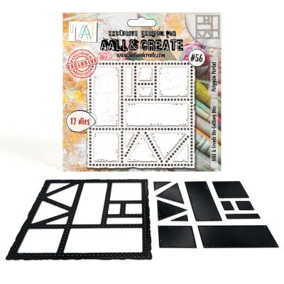 Polygon Portal square triangle die set from AALL & Create