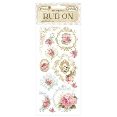 Precious Rub-On 4x8,5 Inch Frames from Stamperia