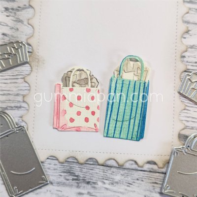 PRENSETPÅSARstansmallar från Gummiapan ca 26 x 37,5 mm, 23 x 48 mm, 21 x 16 mm, 22 x 15 mm