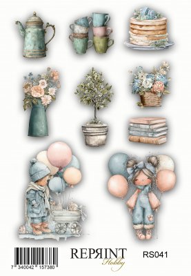 QUIET MOMENTS stickers - Klistermärken från Reprint 11x16 cm