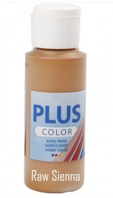 RAW SIENNA acrylic paint from Plus Color 60 ml