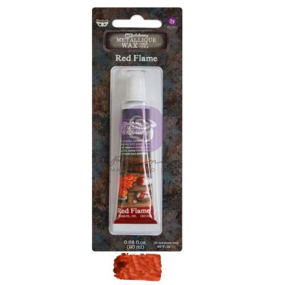 RED FLAME WAX - Rött vax från Finnabair Prima Marketing ink 20 ml