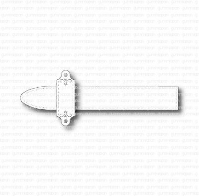 REM belt die set from Gummiapan ca 42x14 mm, 119,5x18 mm