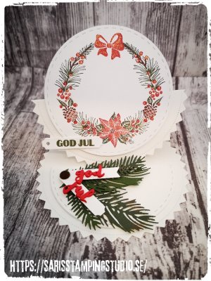 grankvist, stansmall, die, gummiapan, jul, vinter,