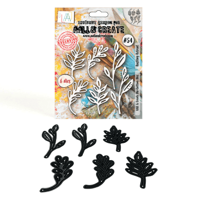RUSTLING RETREAT leaf die set from AALL & Create