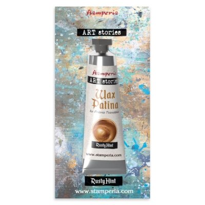RUSTY HINT WAX PATINA - Rostfärgat vax från Stamperia 40 ml