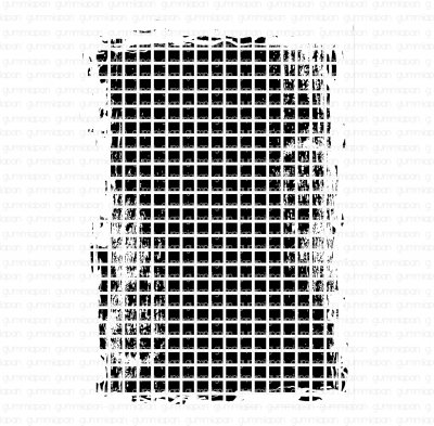 Rutig bakgrund (grid pattern background) stamp from Gummiapan 9*13,2 cm
