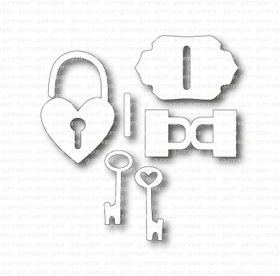 Safety kit lock and key die set from Gummiapan various sizes