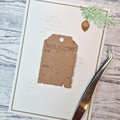 Santa Delivery tag from Gummiapan
