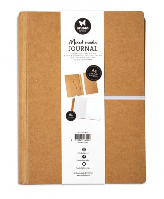 Mixed Media Journal A4 Lay Flat Binding - Journal från Studio Light