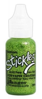 Seafoam green glitter glue from Stickles / Ranger 15 ml