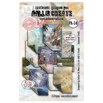 SEASONED TRAILS paper pack from AALL & Create A5