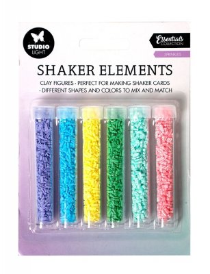 Shaker Elements Sprinkles (6pcs) - Skakkortsdekorationer från Studio Light
