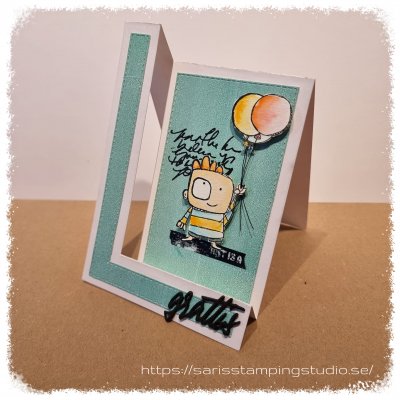 SIDE STEP CARD Design P on the move 17 die set - Stansmallar till sidotrappstegskort från CreaLies