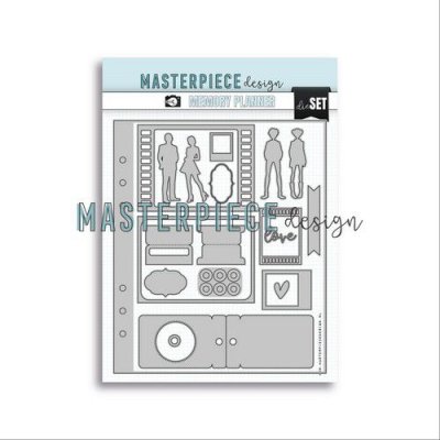 SILHOUETTE memory planner die set - Stansmallar från Masterpiece design