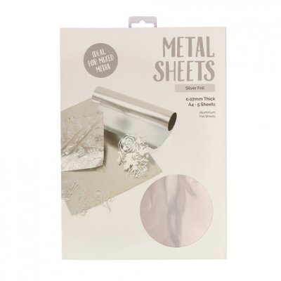 SILVER FOIL metal sheets from Tonic craft studios