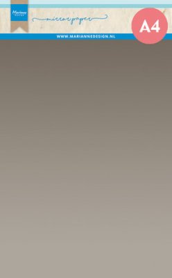 SILVER Mirror Paper (5pcs) from Marianne Design A4