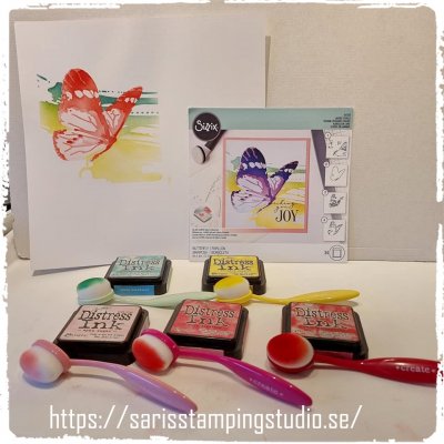 STENCIL AND STAMP TOOL - Stämplingsverktyg för stämplar och schabloner från Sizzix