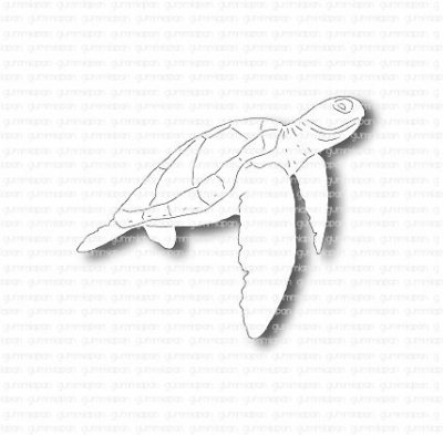 Sköldpadda - Stansmall från Gummiapan ca 56x42,5 mm