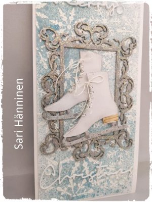 Baroque (barok) chipboard frames - Vackra ramar ur kartongmaterial från Pronty A5