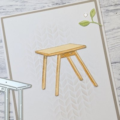 Writing desk die SKRIVBORD from Gummiapan ca 54x50 mm