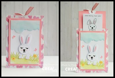 Slider card die set - Stansmallar från CreaLies