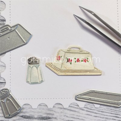 butter and salt die set SMÖRBYTTA OCH SALT from Gummiapan ca 29 x 41,5 mm, 13 x 20 mm