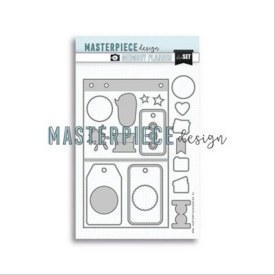 SNAPSHOT LABELS planner die set - Stansmallar från Masterpiece design