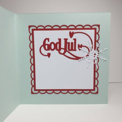 Square scallop die set - 5 st rektangulära stansmallar med scallopkant från Craft Emotions