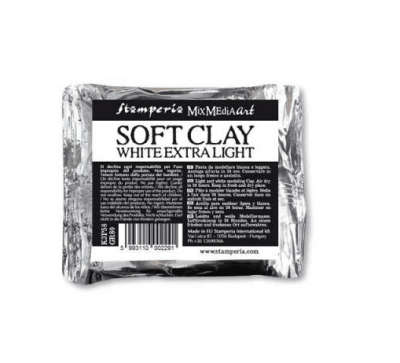 Soft clay (extra light) - Lättviktig lera från Stamperia 80 g