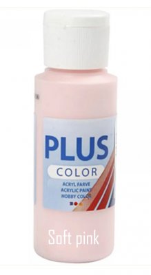 SOFT PINK acrylic paint from Plus Color 60 ml