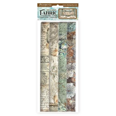 SONGS OF THE SEA fabric 12x12 from Stamperia 30x30 cm
