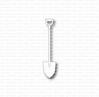 SPADEstansmall från Gummiapan 1,4x6,6 cm