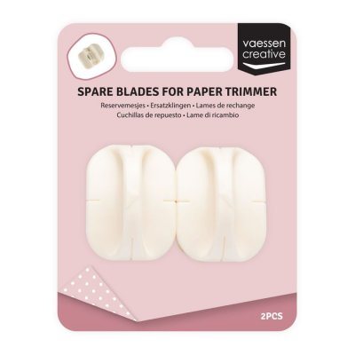 Spare Blades For Paper Trimmer 2 pc from Vaessen Creative