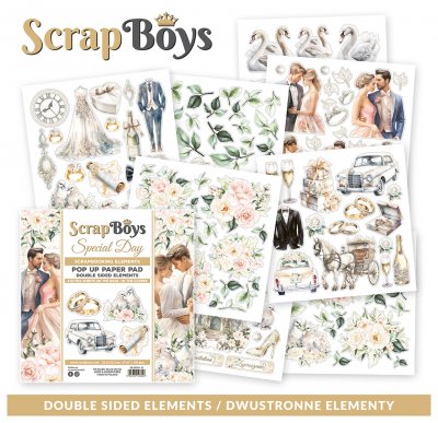 Special Day Double Sided Die Cut Elements (47pcs) from ScrapBoys 