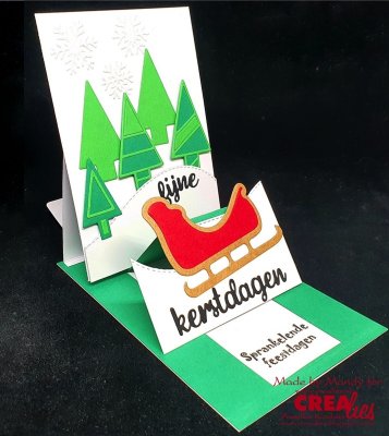 2 x slider pop up mechanism die set - Stansmallar från CreaLies