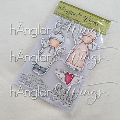 SPECIELLA HÄNGLARstämpelset från Hänglar & Wings A6