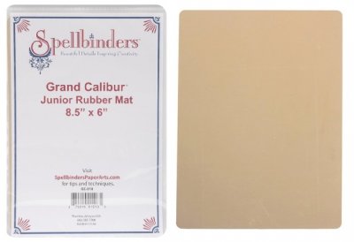 Embossing mat (rubber) Grand calibur Junior 8,5*6 - Gummimatta för prägling, från Grand Calibur Spellbinders