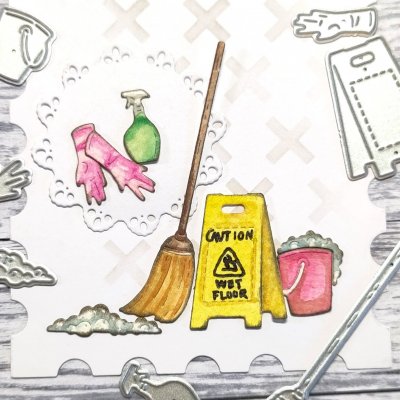 Cleaning kit die set from Gummiapan