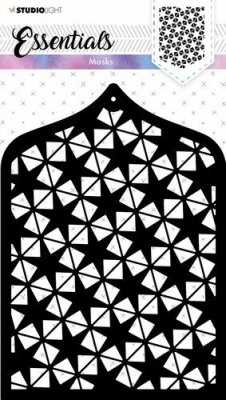 Stars stencil 49 - Schablon med stjärnor från Studio Light A5